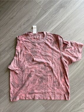 Abercrombie & Fitch Pink Tie-Dye Short Sleeve Tee